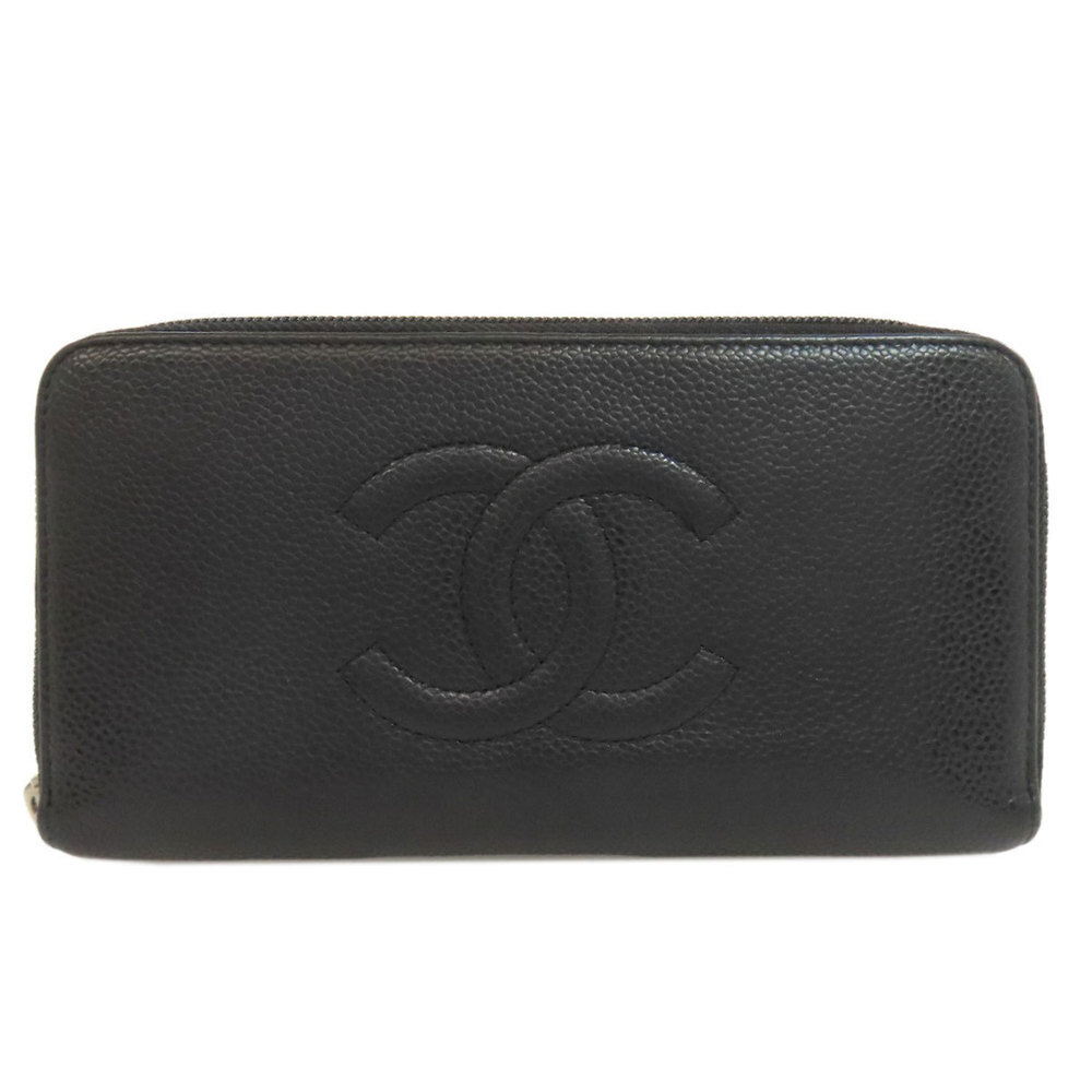 CHANEL Black Logo Wallet - Picture 1 of 11